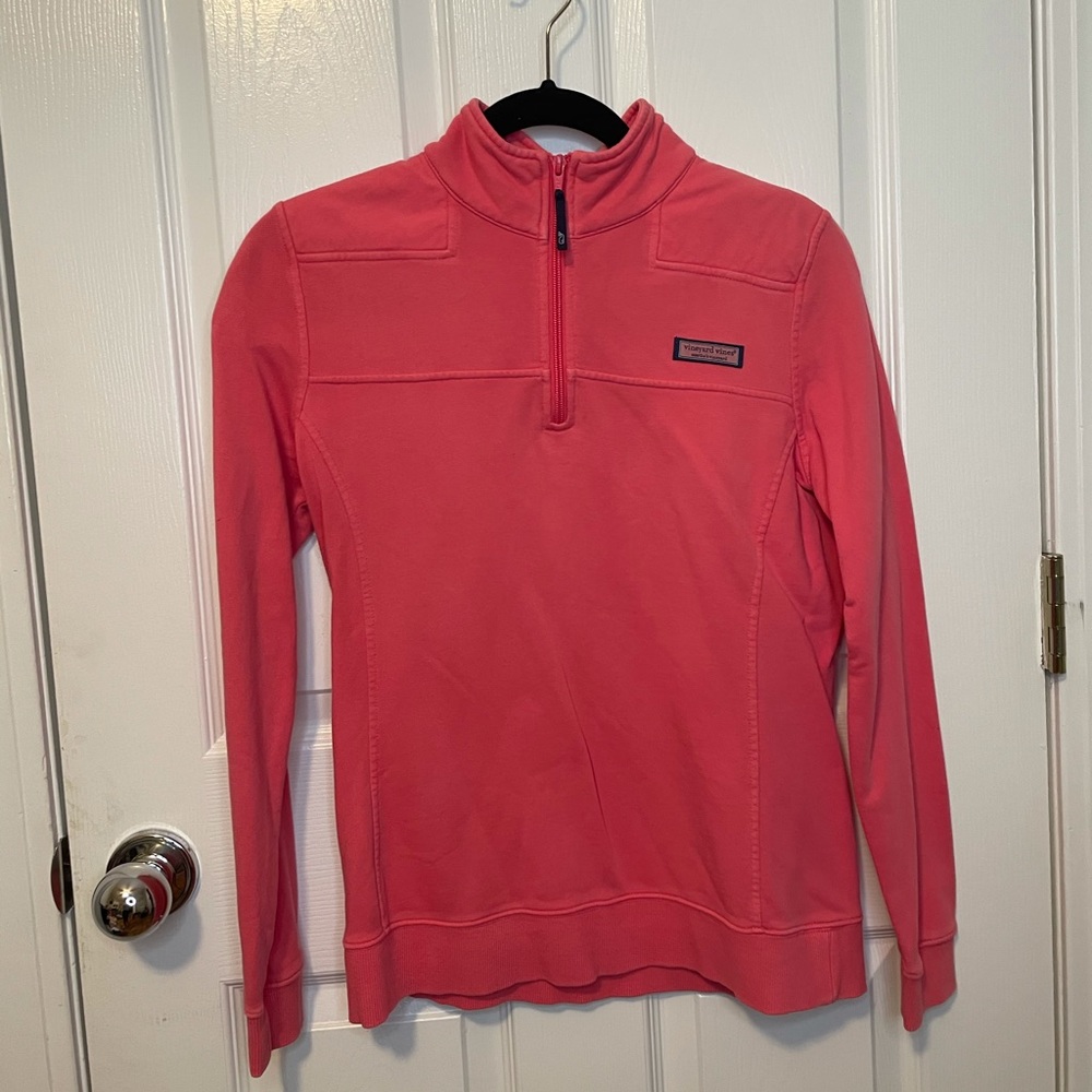 Vineyard Vines Pink Quarter Zip